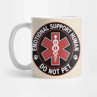 Emotional Support Husband Do Not Pet Mug